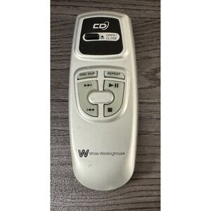 White-Westinghouse CD Player Remote Control